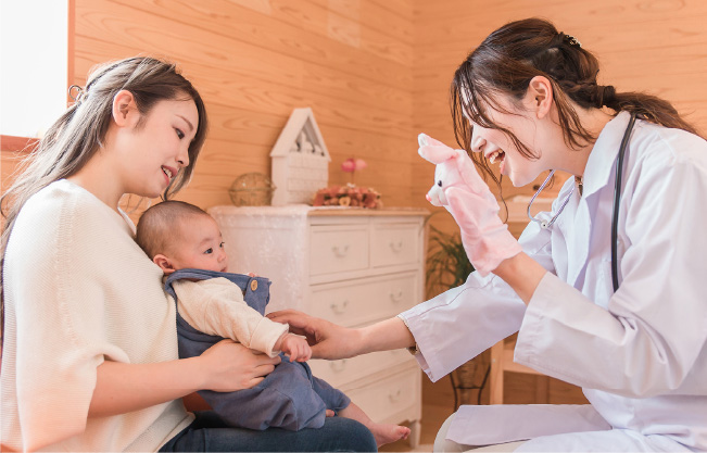 お子さんの医療費は完全無料